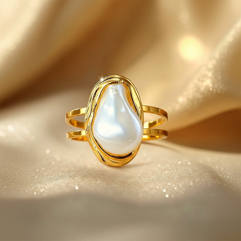 Big Pearl Ring