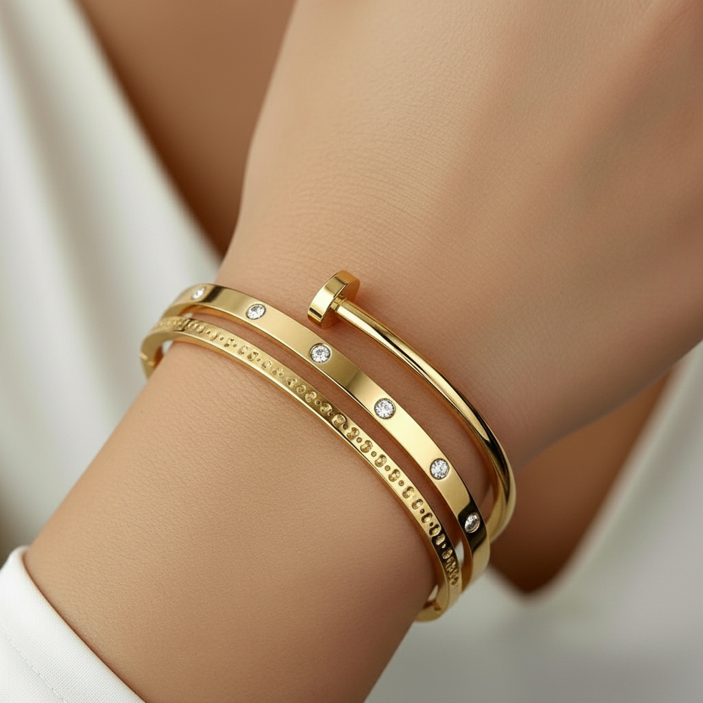 Avenra Dual Nail Bracelet