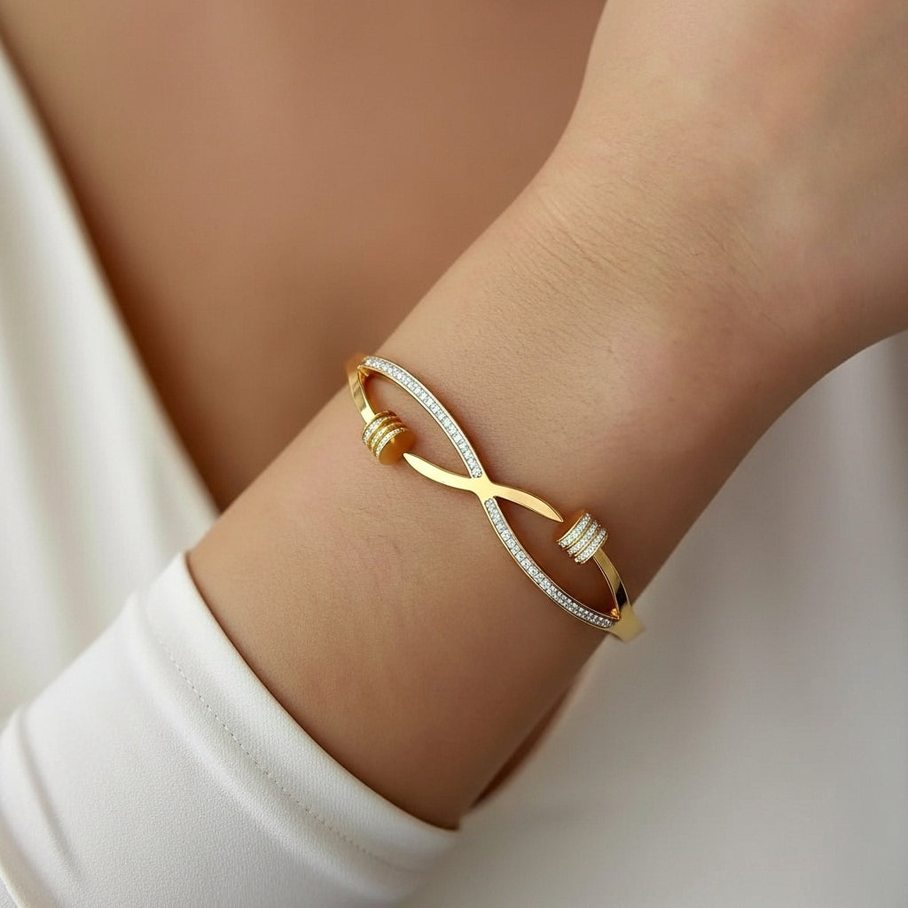 Axis Arc Cuff Bracelet