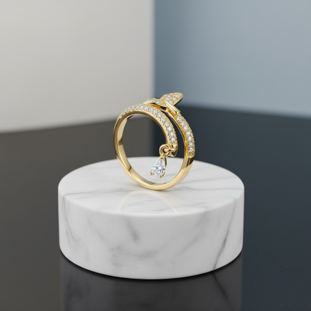 Aeris Drift Statement Ring