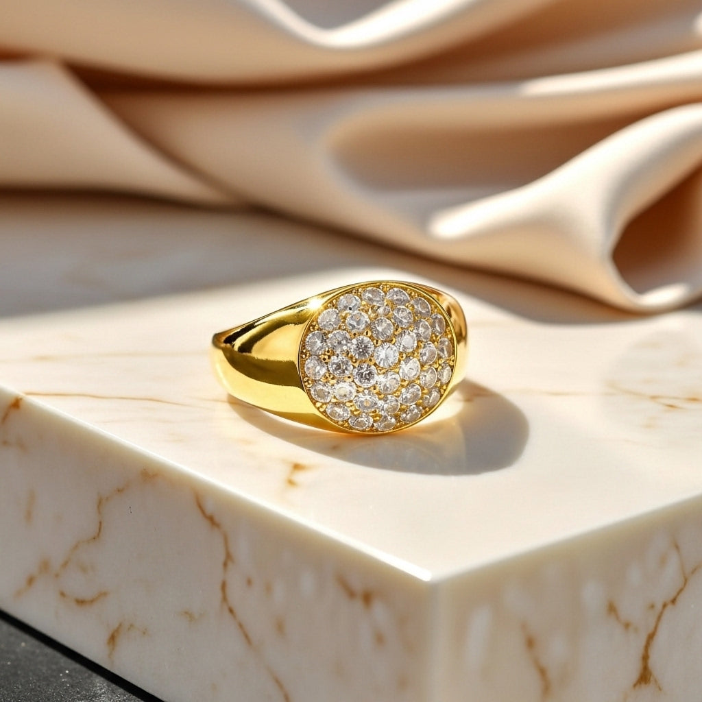 Orion Halo Statement Ring