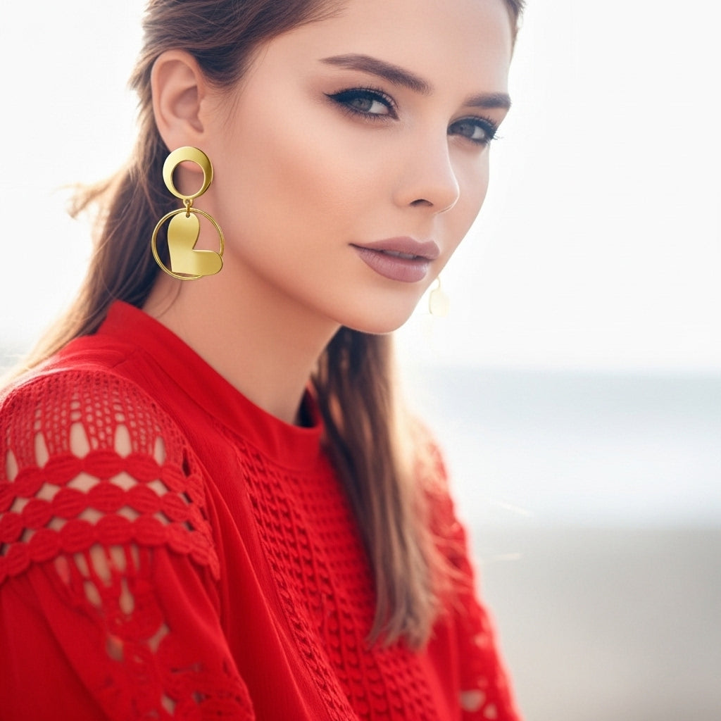 Amora Orbit Drop Earrings