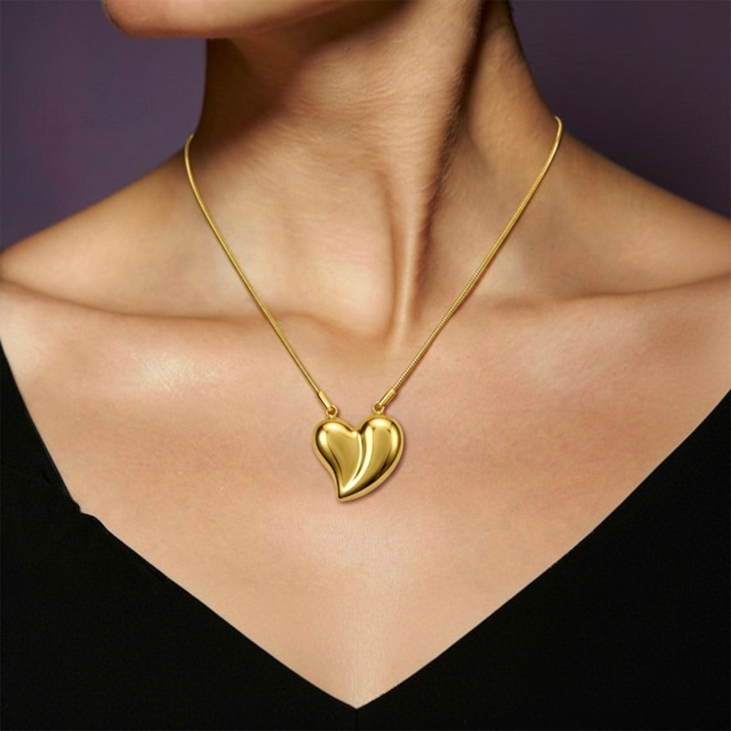 Auralis Heart Pendant Necklace
