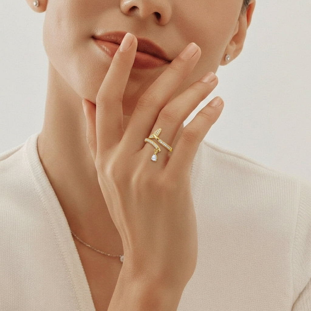 Aeris Drift Statement Ring